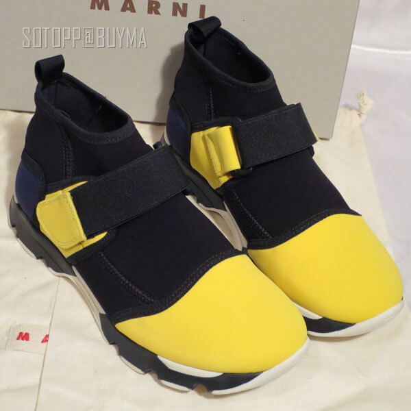 2016人気新作 MARNI マルニスニーカーコピー ネオプレンカラーブロック ソック